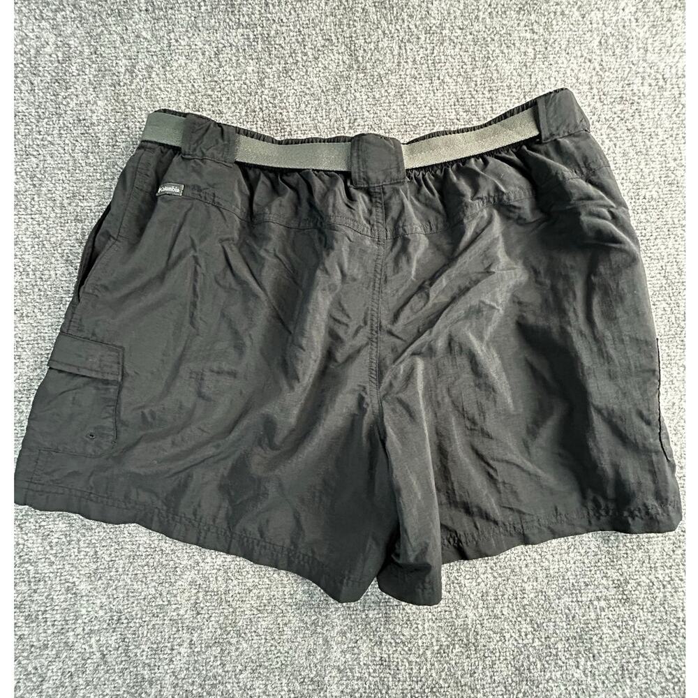 Columbia PFG Women's Black Nylon Fishing Shorts Belted Size XL - Picture 2 of 11